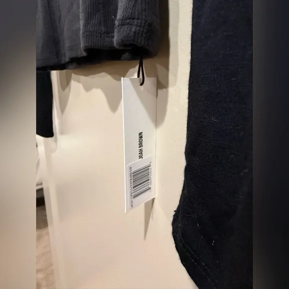 Joah Brown Corset (Style) Long Sleeve Top - Picture 2 of 3